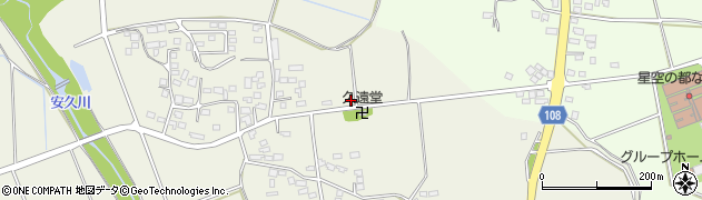 宮崎県都城市安久町6997周辺の地図