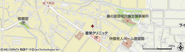 宮崎県都城市下長飯町1607周辺の地図