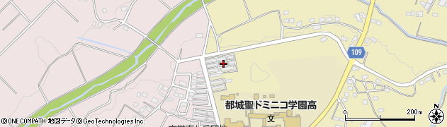 宮崎県都城市下長飯町5603周辺の地図