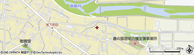 宮崎県都城市下長飯町1735周辺の地図