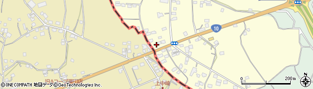 宮崎県都城市平塚町4172周辺の地図