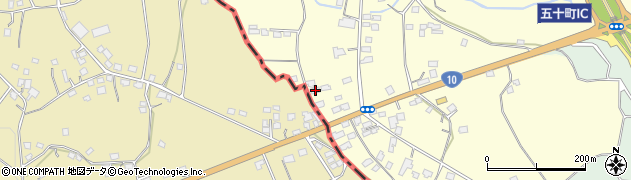 宮崎県都城市平塚町4175周辺の地図