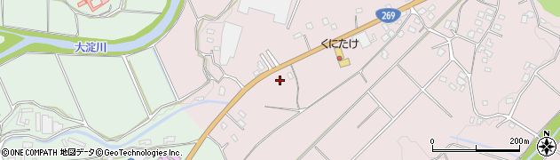 宮崎県都城市大岩田町6977周辺の地図
