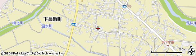 宮崎県都城市下長飯町713周辺の地図