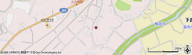宮崎県都城市大岩田町6790周辺の地図