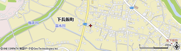 宮崎県都城市下長飯町794周辺の地図