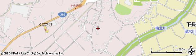 宮崎県都城市大岩田町6791周辺の地図