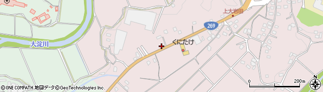 宮崎県都城市大岩田町6937周辺の地図