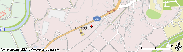 宮崎県都城市大岩田町6942周辺の地図