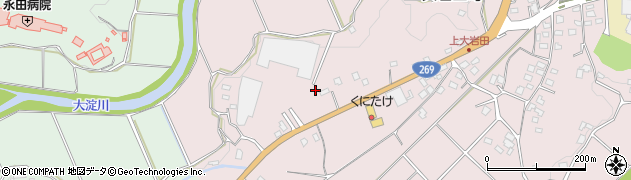 宮崎県都城市大岩田町6936周辺の地図