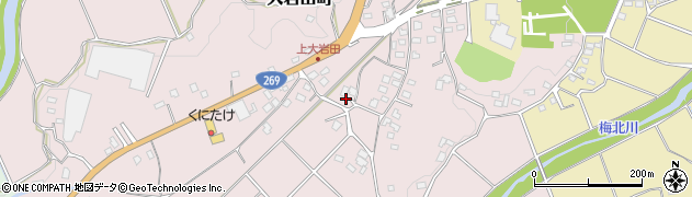宮崎県都城市大岩田町6885周辺の地図