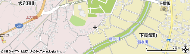 宮崎県都城市大岩田町5465周辺の地図