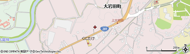 宮崎県都城市大岩田町6939周辺の地図