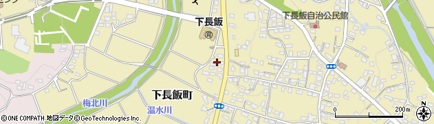 宮崎県都城市下長飯町649周辺の地図