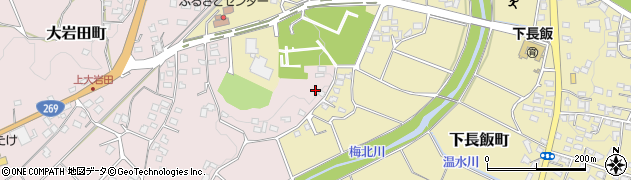 宮崎県都城市大岩田町5464周辺の地図
