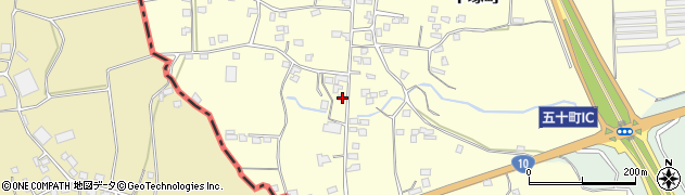宮崎県都城市平塚町4114周辺の地図