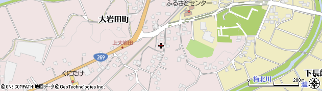 宮崎県都城市大岩田町6802周辺の地図