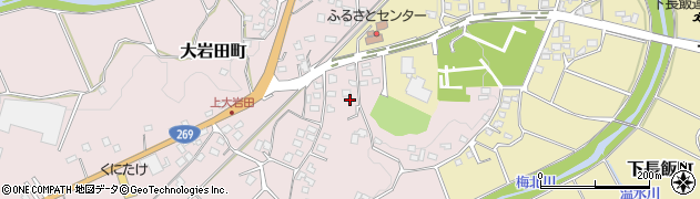 宮崎県都城市大岩田町6797周辺の地図
