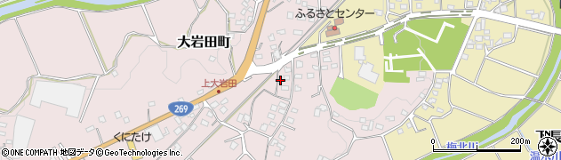 宮崎県都城市大岩田町6801周辺の地図