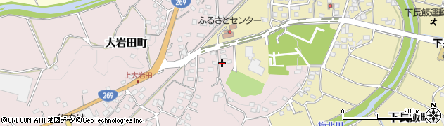 宮崎県都城市大岩田町4558周辺の地図