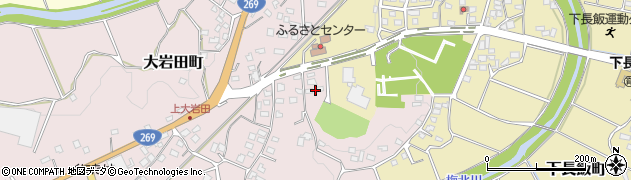 宮崎県都城市大岩田町5448周辺の地図