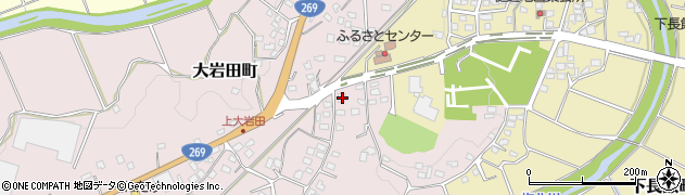 宮崎県都城市大岩田町6799周辺の地図