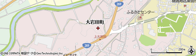 宮崎県都城市大岩田町6906周辺の地図