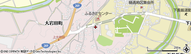 宮崎県都城市大岩田町5446周辺の地図