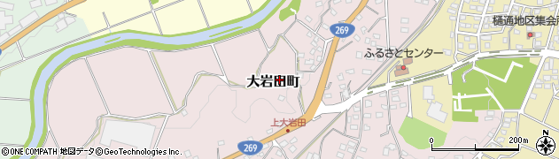 宮崎県都城市大岩田町6898周辺の地図