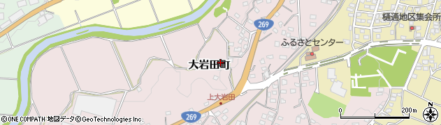 宮崎県都城市大岩田町6893周辺の地図