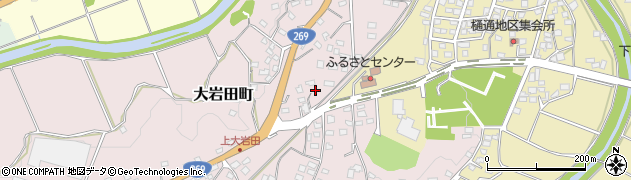 宮崎県都城市大岩田町5353周辺の地図