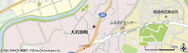宮崎県都城市大岩田町5342周辺の地図