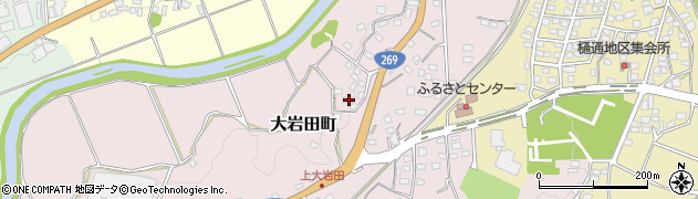宮崎県都城市大岩田町5343周辺の地図