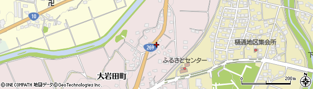 宮崎県都城市大岩田町5332周辺の地図