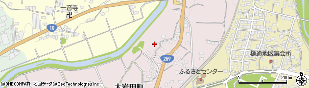 宮崎県都城市大岩田町5330周辺の地図