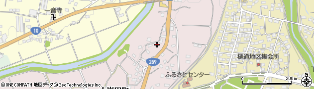 宮崎県都城市大岩田町5369周辺の地図
