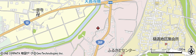 宮崎県都城市大岩田町5320周辺の地図