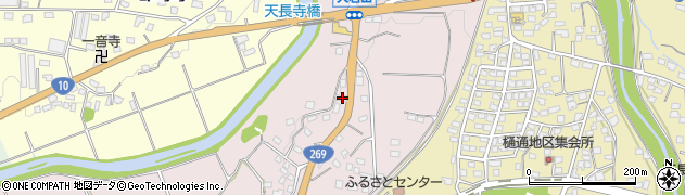 宮崎県都城市大岩田町5375周辺の地図