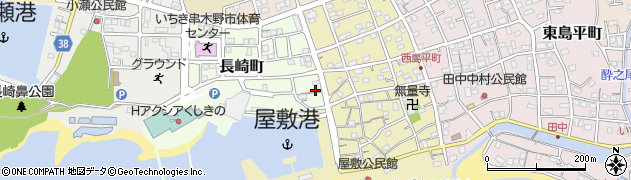 鹿児島県いちき串木野市長崎町118周辺の地図