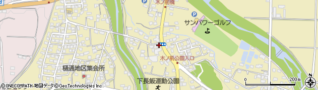 宮崎県都城市下長飯町573周辺の地図