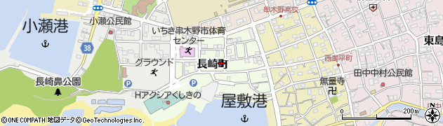 鹿児島県いちき串木野市長崎町63周辺の地図