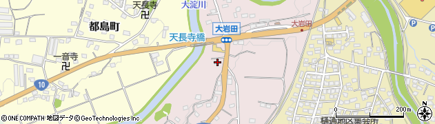 宮崎県都城市大岩田町5305周辺の地図