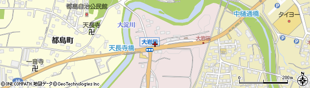 宮崎県都城市大岩田町5383周辺の地図