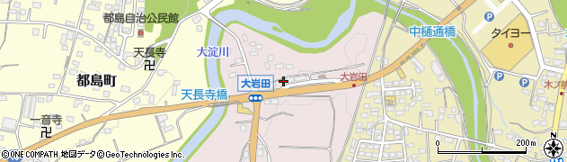 宮崎県都城市大岩田町5382周辺の地図