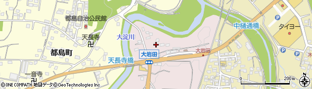 宮崎県都城市大岩田町5387周辺の地図