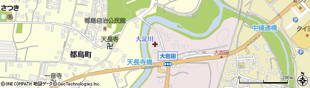 宮崎県都城市大岩田町5296周辺の地図