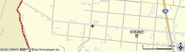 宮崎県都城市平塚町9871周辺の地図
