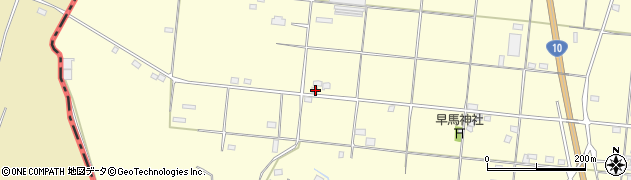 宮崎県都城市平塚町9870周辺の地図