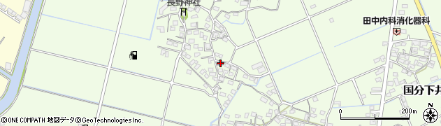鹿児島県霧島市国分湊39周辺の地図