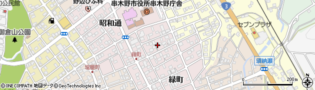鹿児島県いちき串木野市昭和通161周辺の地図